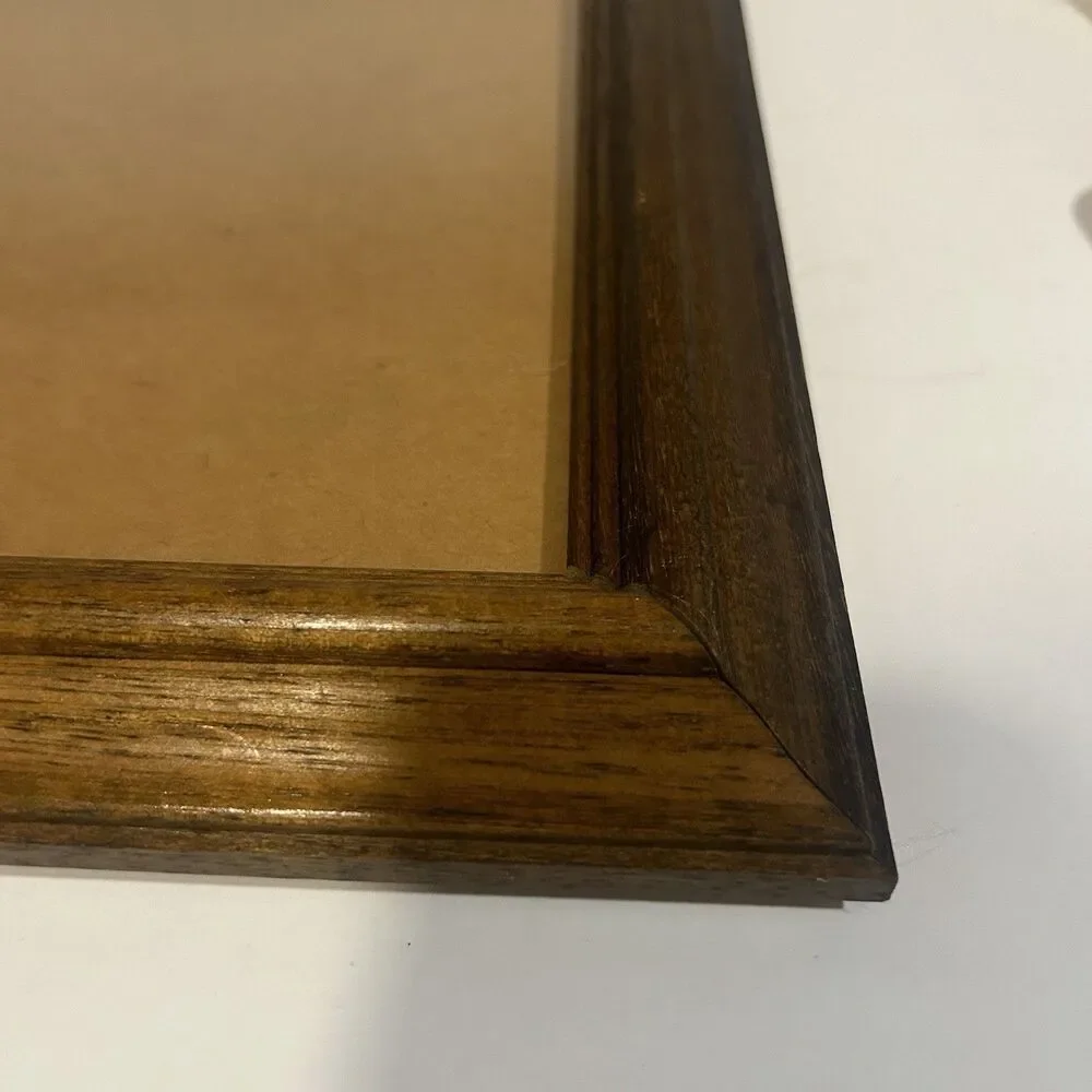 Vintage Solid Wood Picture Frame 8x10 Table Top Or Wall Hang